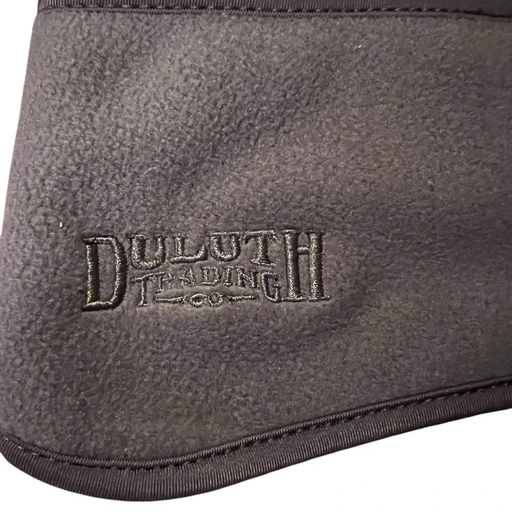 Duluth Trading Co. Brown Fleece Outdoor Earband Ear Head Band Warmer M/L